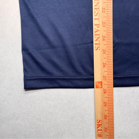 Collars & Co. Performance Firm Dress Collar Polo Shirt Men’s Small Navy NEW - Picture 6 of 6